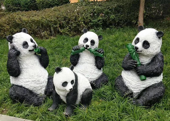 玻璃钢雕塑的设计与环境的结合，风格与流派