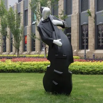 玻璃钢雕塑是采用什么材质做成的?